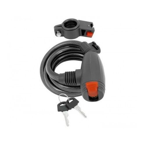  Brava spiralna na ključ 10x1200 mm sa držačem crna ( 040014 ) Slike