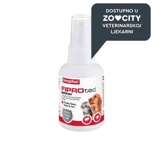 Fiprotec Beaphar spray za pse i mačke, 100 ml Cene