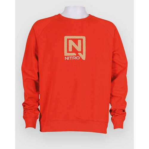 Nitro Basic Pulover warm red Cene