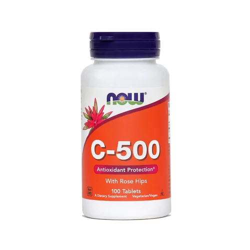 NOW Vitamin C 500 mg, tablete
