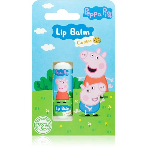 Peppa Pig Lip Balm balzam za usne za djecu Cookie 4,4 g
