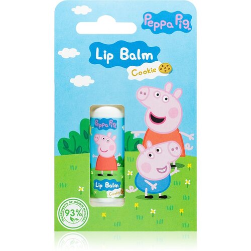 Peppa Pig Lip Balm balzam za ustnice za otroke Cookie 4,4 g Slike