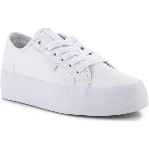 Dc Shoes Nizke superge DC Manual Platform ADJS300280-WW0 Bela Slike