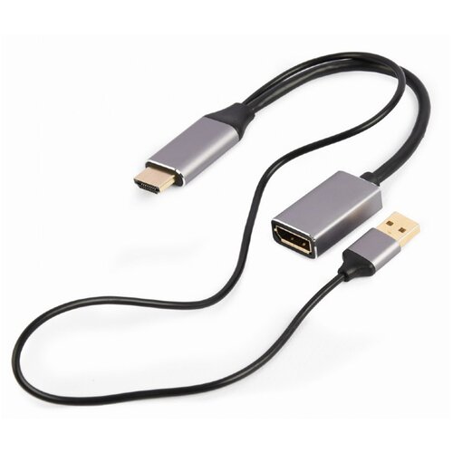  HDMI adapter GEMBIRD A-HDMIM-DPF-02 Active 4K HDMI male to DisplayPort female adapter, black Cijene
