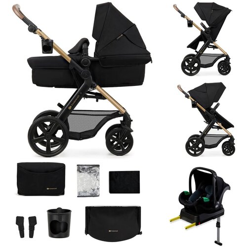 Kinderkraft Kolica Moov 2 4u1 MINK PRO, Pure Black Cene