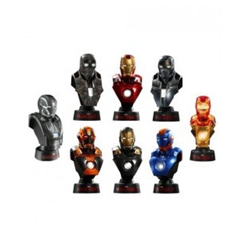 Sideshow Collectibles Iron Man 3 Busts 1/6 11 cm Deluxe Set Series 2 (8) Cene