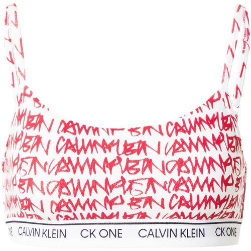 Calvin Klein Underwear Nedrček rdeča / črna / bela