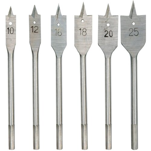 Shumee vorel set svedrov z rezili. 6 kosov 10 - 25 mm 22500, (21254787) Cene