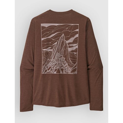 Patagonia Cap Cool Daily - Cloud Crag Longsleeve Lycra lt berm brn xdye Cijene