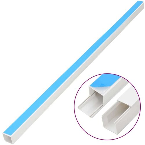  Kabelska cev samolepilna 30x15 mm 30 m PVC Slike
