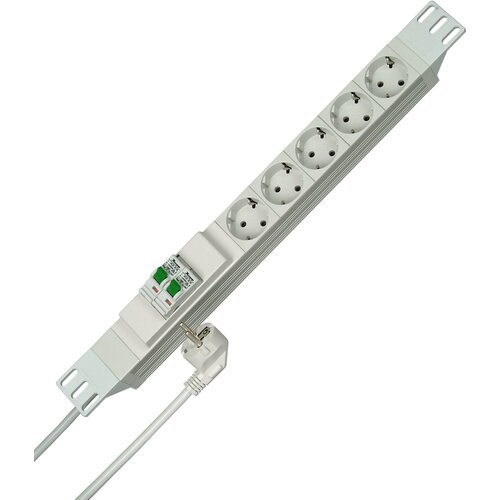KOPP Vtična letev 19 palčna (48\,26 cm) 5-delna bele barve zaščiteni kontakti 931504015, (20828979) Cene