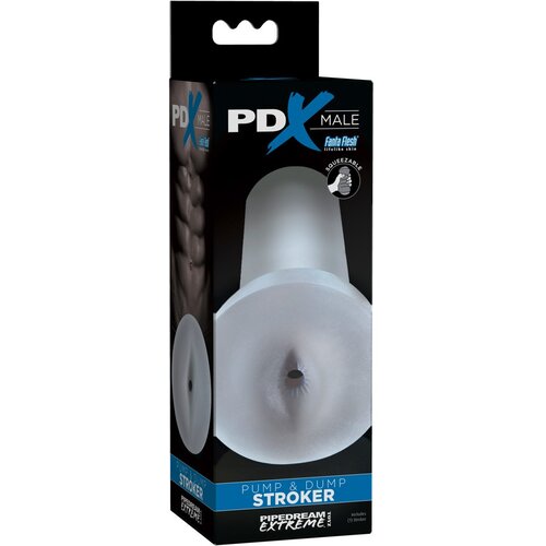 PDX Pump &amp;amp; Dump - realistični umetni pussy masturbator (prosojen) Slike