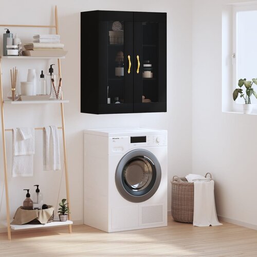 vidaXL Zidni ormarić crni 69 5 x 34 x 90 cm Cijene