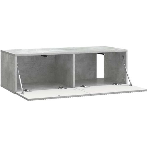  ormar za zid Betonska siva 98 x 41 x 30 cm Konstruirano drvo Slike