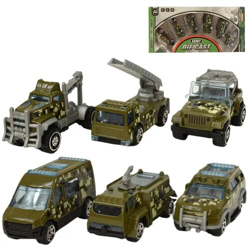 Magic Toys Army Die-Cast: Set od 6 vojnih malih automobila Cijene