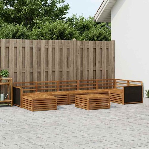  Set vanjskih sofa 8 kom. Prirodna Cijene
