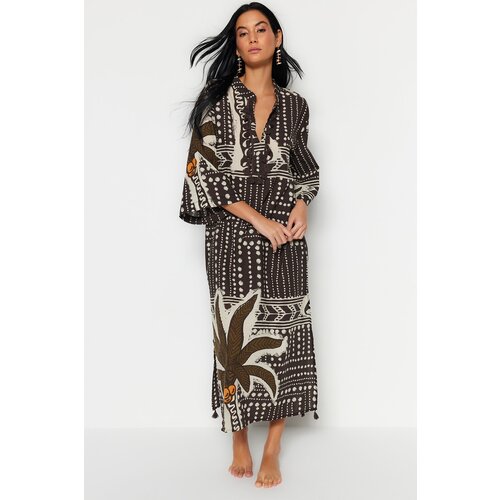 Trendyol Kimono & Caftan - Multicolored - Relaxed fit Cene