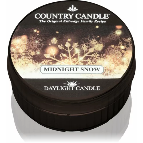Country Candle Midnight Snow čajna svijeća 42 g