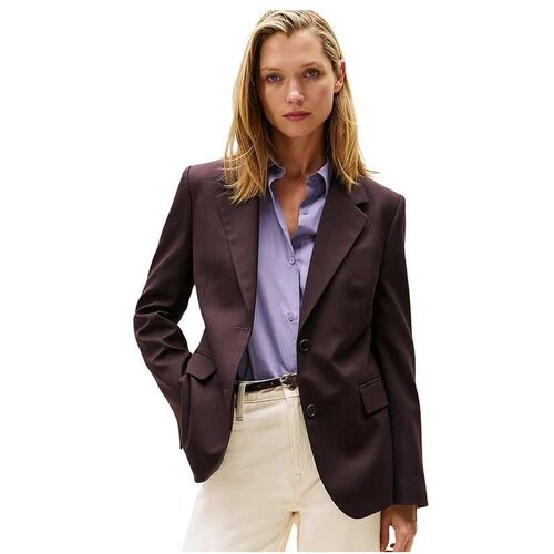 Tommy Hilfiger tamnobraon ženski sako Cene