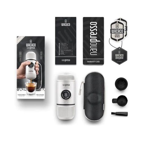  WACACO&amp;nbsp;NANOPRESSO CHILL WHITE + FUTROLA Slike