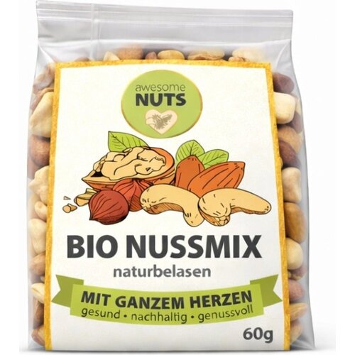 Paket prigrizkov z me&scaron;anico bio ore&scaron;čkov - 50 x 60 g Cene