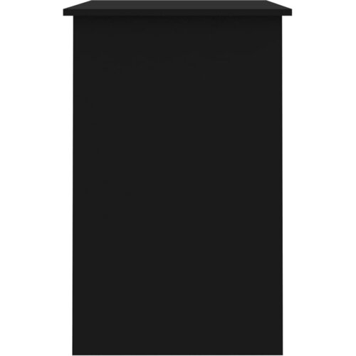  Radni stol crni 100 x 50 x 76 cm od konstruiranog drva Slike
