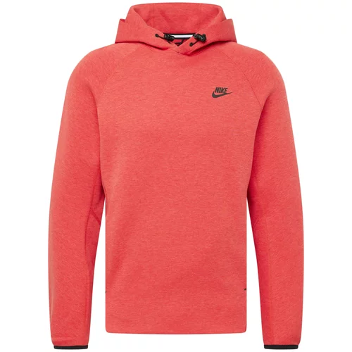 Nike Sportswear Majica svetlo rdeča / črna