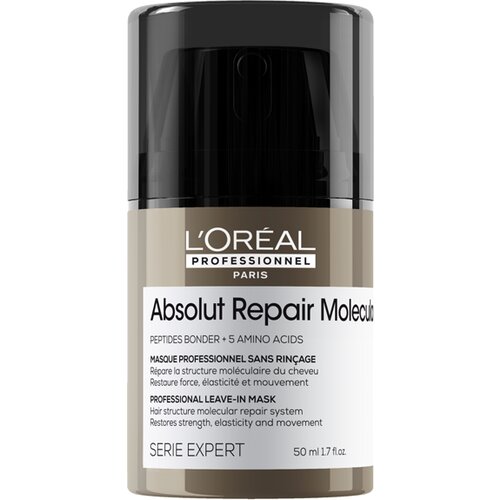 L&amp;acute;Or&amp;eacute;al Paris professionnel Serie Expert Absolut Repair Molecular Leave In Maska 50ml Slike
