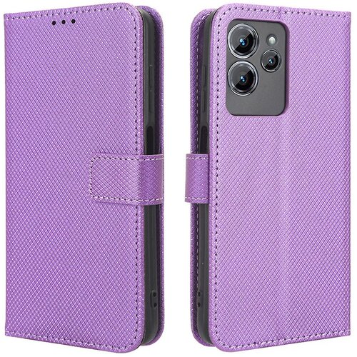 INORCO Preklopna torbica za Oukitel C32 PU usnjena diamantna tekstura denarnica stojalo ovitek za telefon, (22037047) Slike