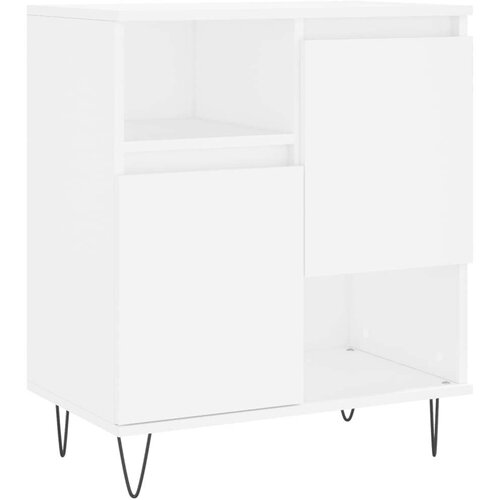 VidaXL Komoda bijela 60 x 35 x 70 cm od konstruiranog drva Slike