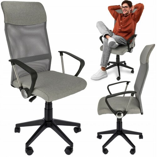  kancelarijska stolica ZOOM - Siva ( CM-977327 ) Cene