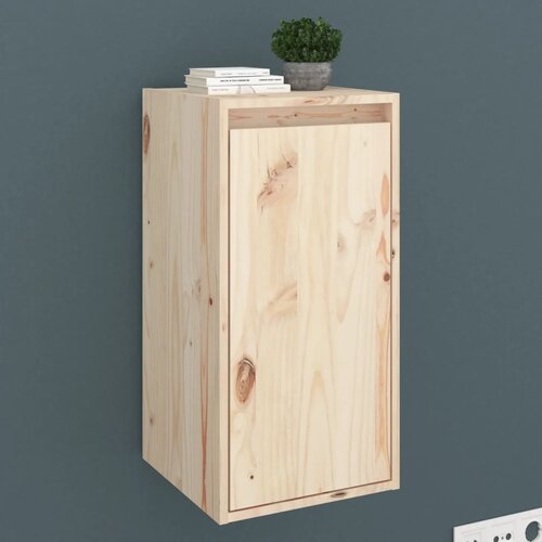 VidaXL Stenska omarica 30x30x60 cm trdna borovina Slike