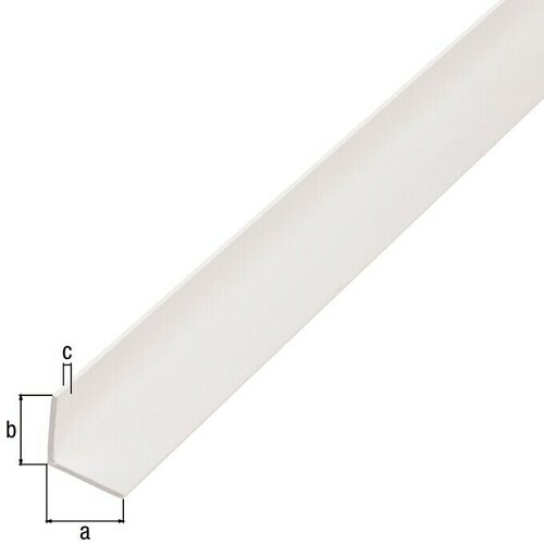 Alberts Rubni profil (D x Š x V: 2.600 x 35 x 35 mm, Jednakokrako, PVC) Cijene