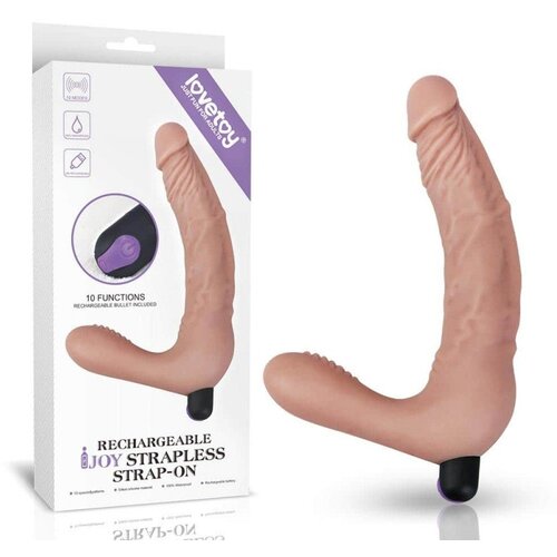 Lovetoy 2019 Rechargeable IJOY Strapless Strap-on LV430200 Flesh Slike