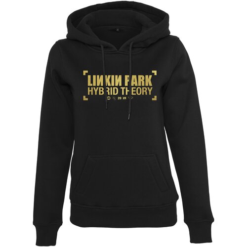 Merchcode Ladies Women's Linkin Park Anniversay Hoody Logo Black Cene