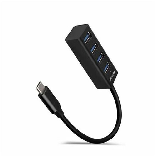 Axagon USB HUB HUE-M1C Slim, 4x USB3.2, USB Type-C konektor, 20cm Cijene