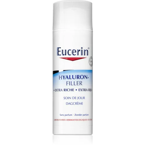 Eucerin Hyaluron-Filler Extra Rich dnevna krema za obraz za suho kožo 50 ml za ženske