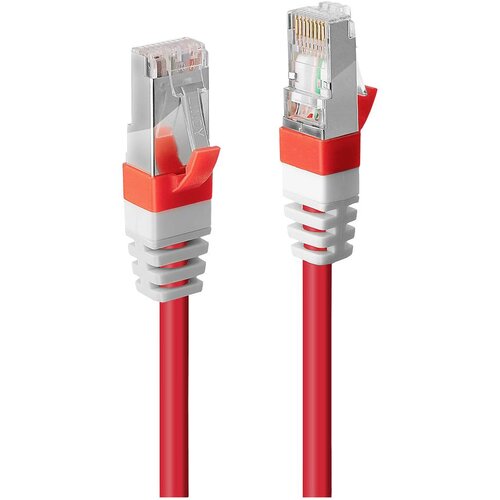 Lindy 45389 RJ45 CAT 6a S/FTP 7.50 m rdeča 1 kos, (20614403) Slike