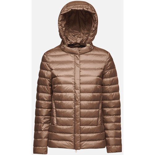 Geox Dark brown women's down jacket Jaysen - Women Cijene