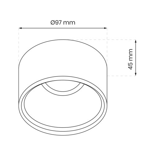  Ugradno spot svetlo BALI 1xGU5,3/MR16/25W/12V, okruglo, belo Slike