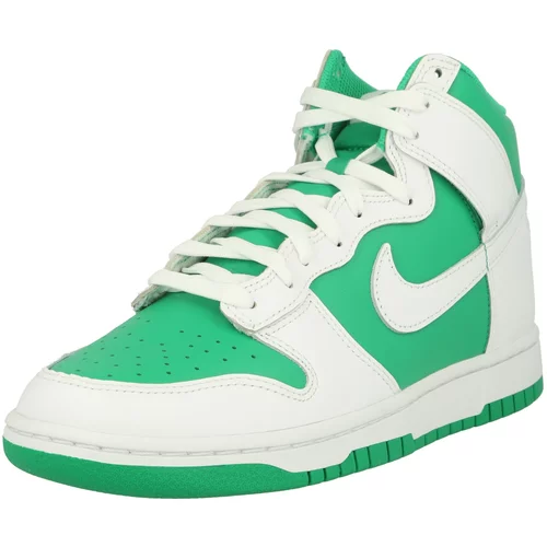 Nike Sportswear Visoke superge travnato zelena / bela