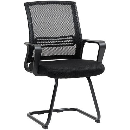  Set od 2 ergonomske uredske stolice bez kotačića crne Cene