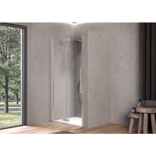 Kolpa San polaris tuš vrata samostojeća N90 - leva SBR/1 fold silver brill 516350 Cene