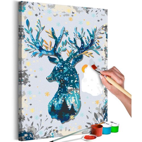  Slika za samostalno slikanje - Nightly Deer 40x60 Slike