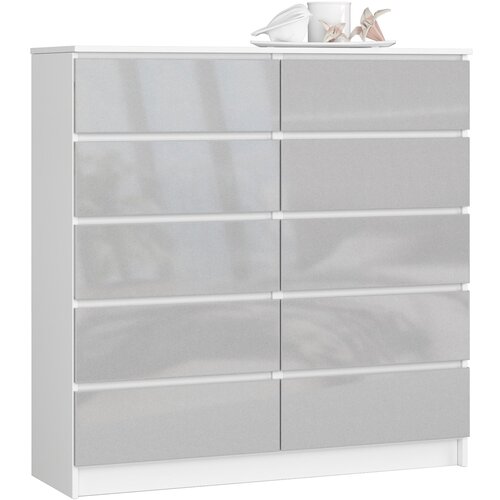 AKORD KOMODA K120 10SZ CLP METALIK POŁYSK, (21702957) Cene