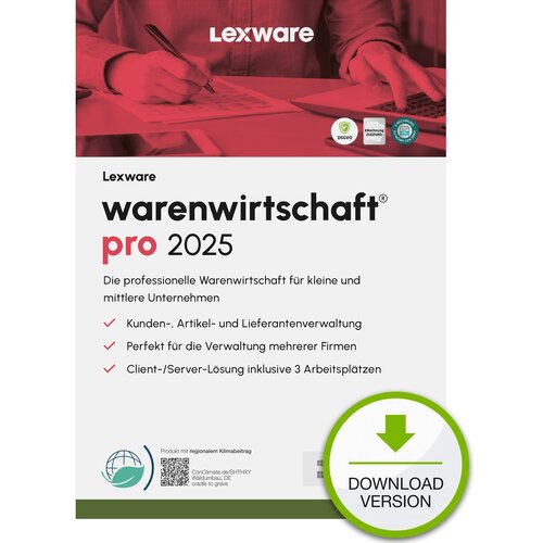 LEXWARE myCenter Lizenzen std/plus 2025 - 100 Devices, ABO - ESD-DownloadESD&amp;quot; Slike