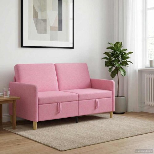 SOFA s pohranom Ružičasta 152 x 78 x 87 cm Poliester Cijene
