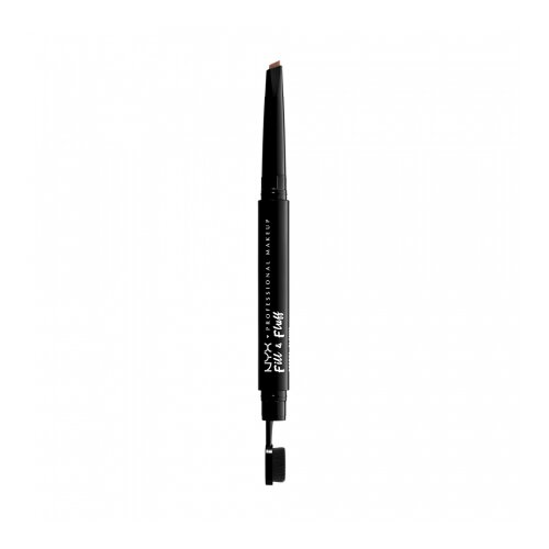 NYX Professional Makeup črtalo za obrvi - Fill & Fluff Eyebrow Pomade Pencil - Auburn (FFEP03) Cene