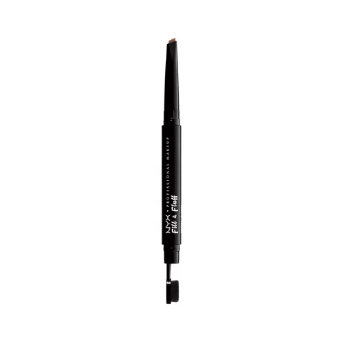 NYX Professional Makeup črtalo za obrvi - Fill & Fluff Eyebrow Pomade Pencil - Auburn (FFEP03)