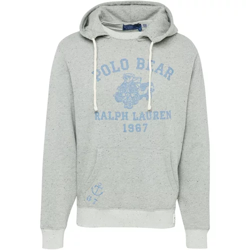 Polo Ralph Lauren Sweater majica safirno plava / siva / crna / bijela